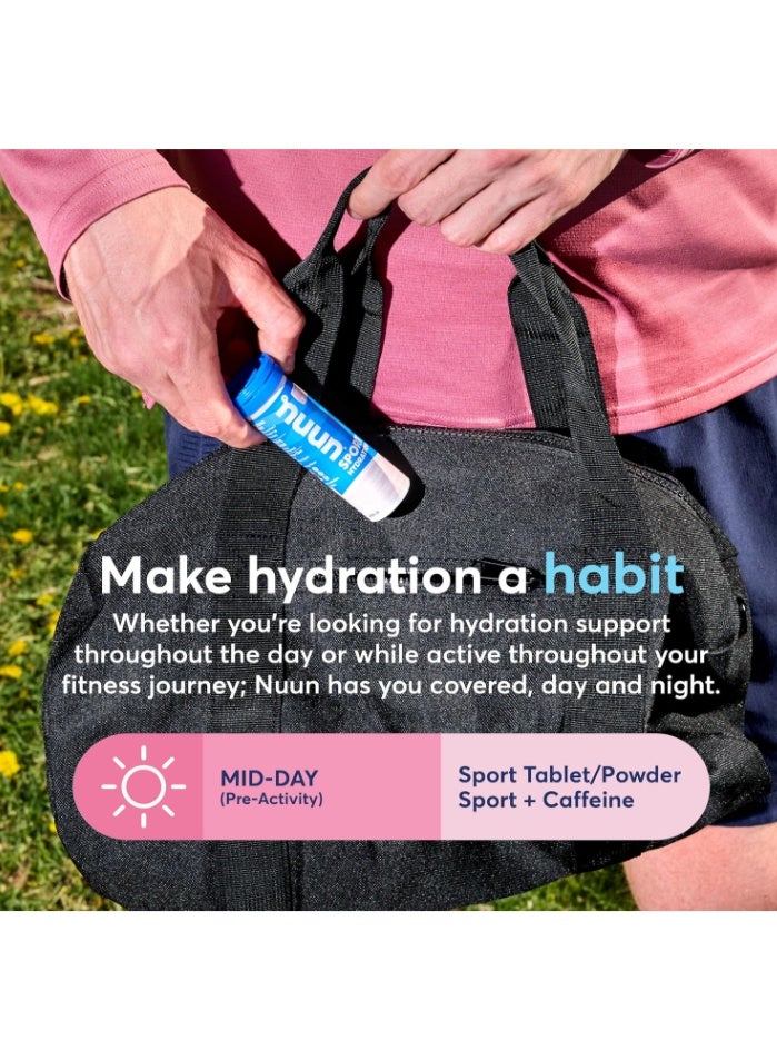Nuun Orange Sports Electrolyte Effervescent Tablets 10s - Image 3