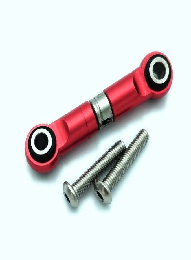 EPTNNASO Steering Linkage Steering Turnbuckle Ajustable Link Aluminum for Traxxas E-Revo 2.0 Revo Summit T-Maxx XO-1 Slayer Pro 4x4 5345R Red - Image 1