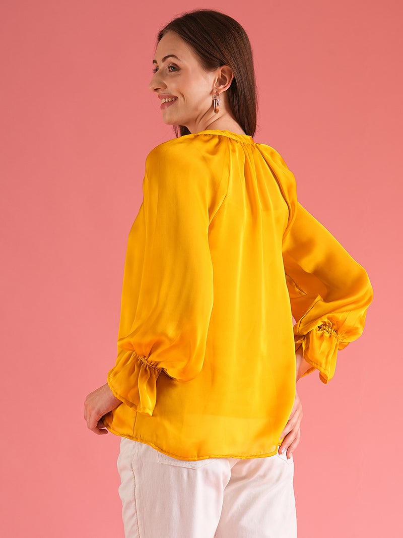 globus Globus Women Loose Fit Raglan Sleeves Shirt Style Party Top  - Image 3