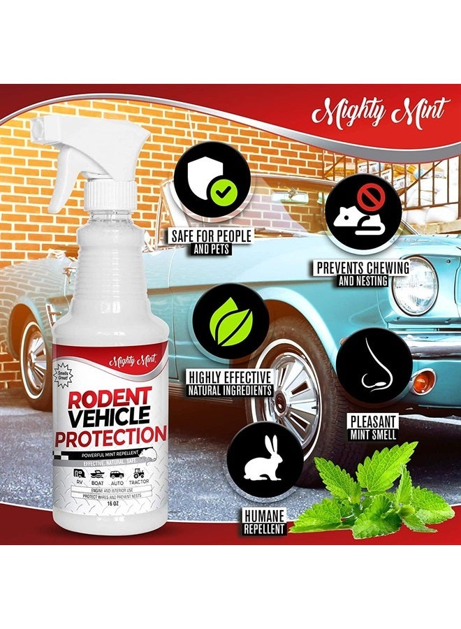 Mighty Mint Rodent Repellent Spray for Vehicle Engines and Interiors - Cars, Trucks, RVs, & Boats - Image 2