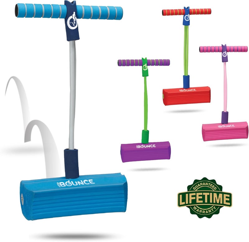 New Bounce Pogo Stick for Toddlers - Foam Jumper for Age 3,4,5,6,7,8 - Outdoor Jumping Toys - Birthday Gift for Toddler Girls and Boys - Image 1