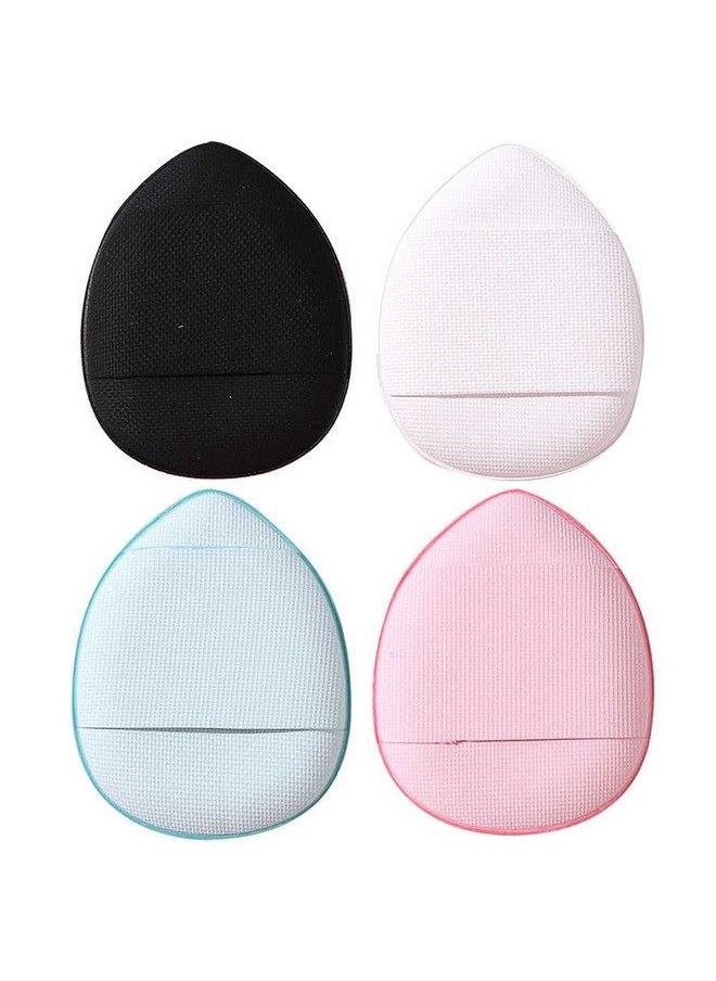 Xinbowen - Mini Finger Powder Puff 4 Pcs Finger Makeup Finger Beauty Blender Sponges Mini Soft Cosmetic Finger Puff Perfect For Foundation Bb Cushion Cream Concealer - Image 1