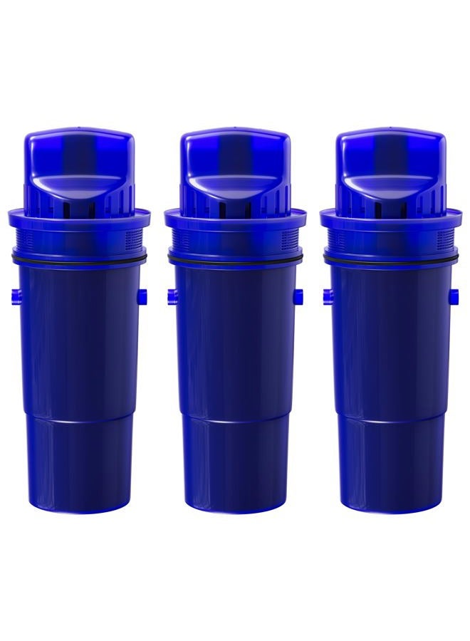DESENRUIS Upgraded Water Filters Replacement Compatible with PUR Water Filter Pitcher and Dispensers, CRF950Z, CRF-950Z, PPF900Z, PPF951K, PPT700W, CR-1100C, Deeply Adsorb 99% Chlorine, Pack of 3, By DESENRUIS - Image 1