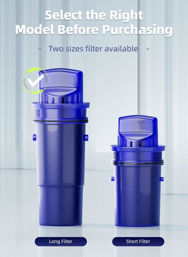 DESENRUIS Upgraded Water Filters Replacement Compatible with PUR Water Filter Pitcher and Dispensers, CRF950Z, CRF-950Z, PPF900Z, PPF951K, PPT700W, CR-1100C, Deeply Adsorb 99% Chlorine, Pack of 3, By DESENRUIS - Image 3