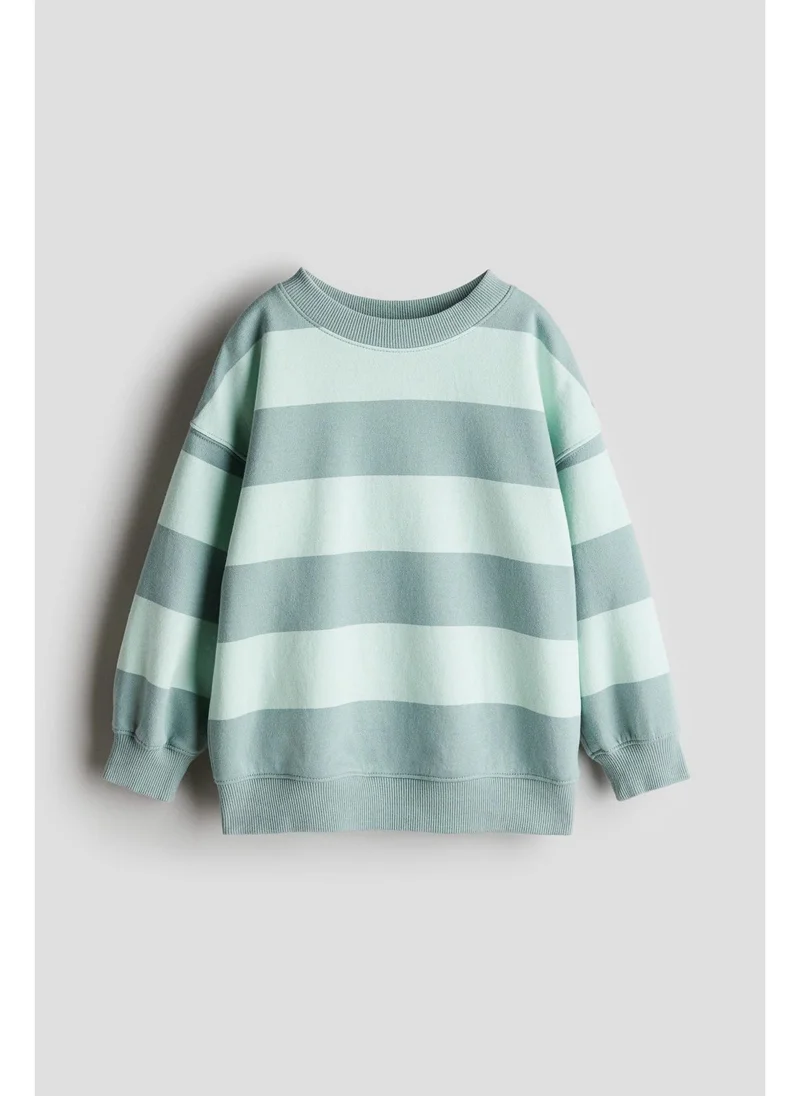 H&M Oversized crew-neck sweatshirt