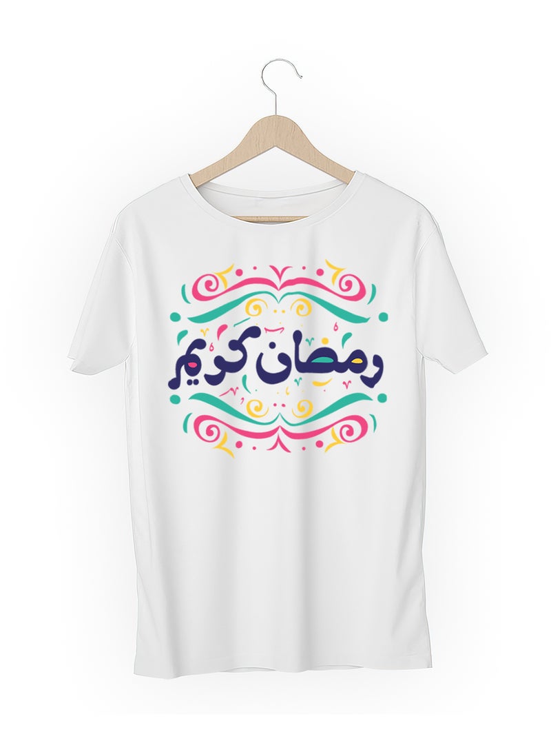 Fashion World Cotton T-shirt Printed with High-quality Ramadan  - Image 3