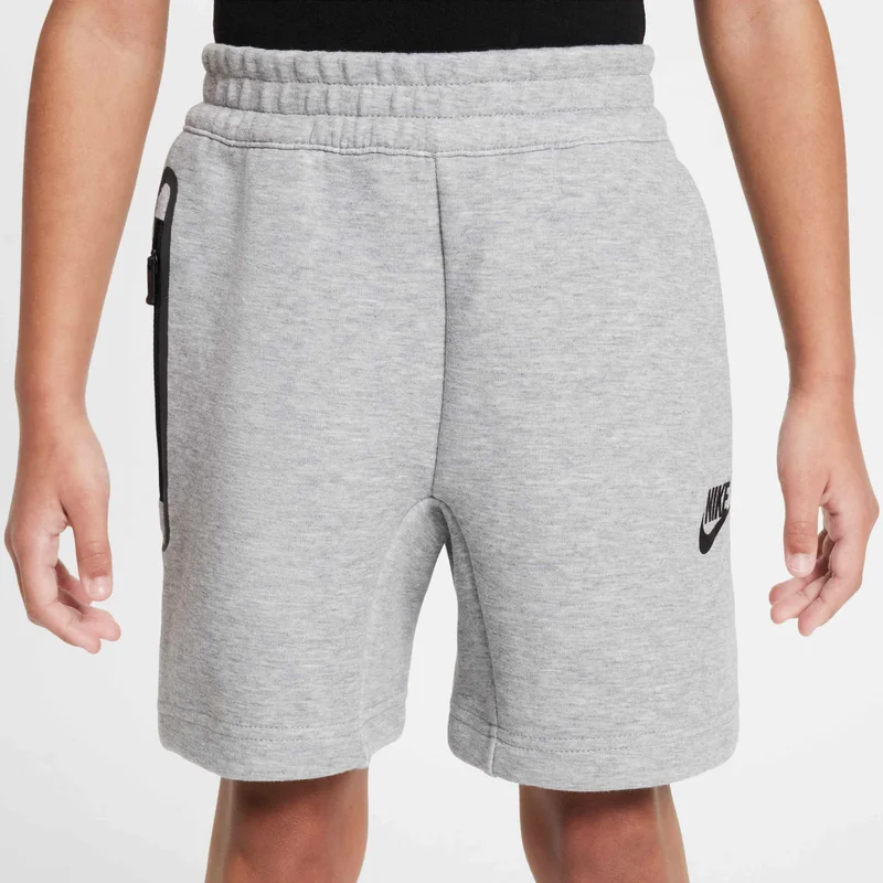 Nike Grey Kids' Tech Fleece T-Shirt & Shorts Set  | Best Price UAE