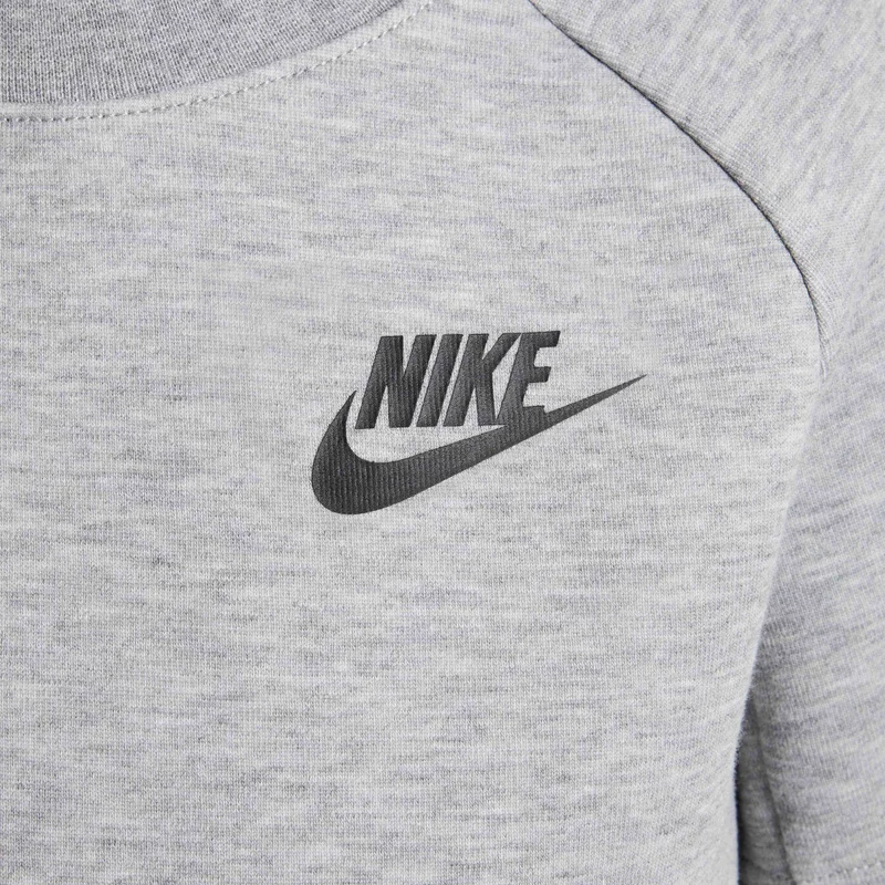 Nike Grey Kids' Tech Fleece T-Shirt & Shorts Set  | Best Price UAE