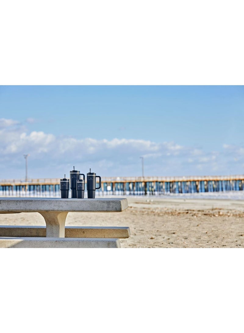 Stanley Quencher H2.0 Tumbler with Straw 30 oz | Flowstate 3-Position Lid | Cup Holder Compatible for Travel | Insulated Stainless Steel Cup | BPA-Free | Black - Image 2