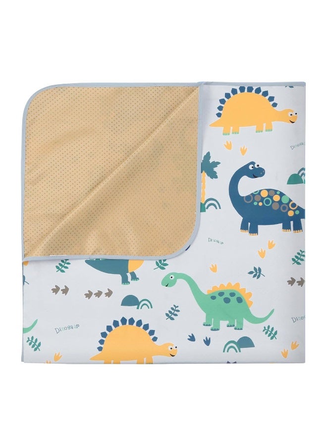 CLCROBD Splat Floor Mat for Under High Chair/Arts/Crafts by CLCROBD, 51" Waterproof Anti-Slip Food Splash Spill Mess Mat, Washable Portable Picnic Mat and Table Cloth - Image 2
