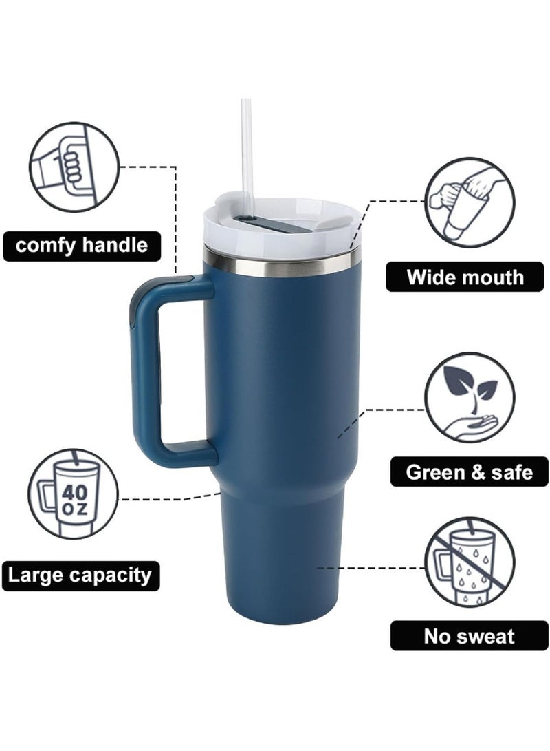 Bukela 40oz , New Version Stainless Steel Vacuum Insulated Tumbler with Lid and Straw for Water, Smoothie and More, Iced Tea or Coffee - Image 4