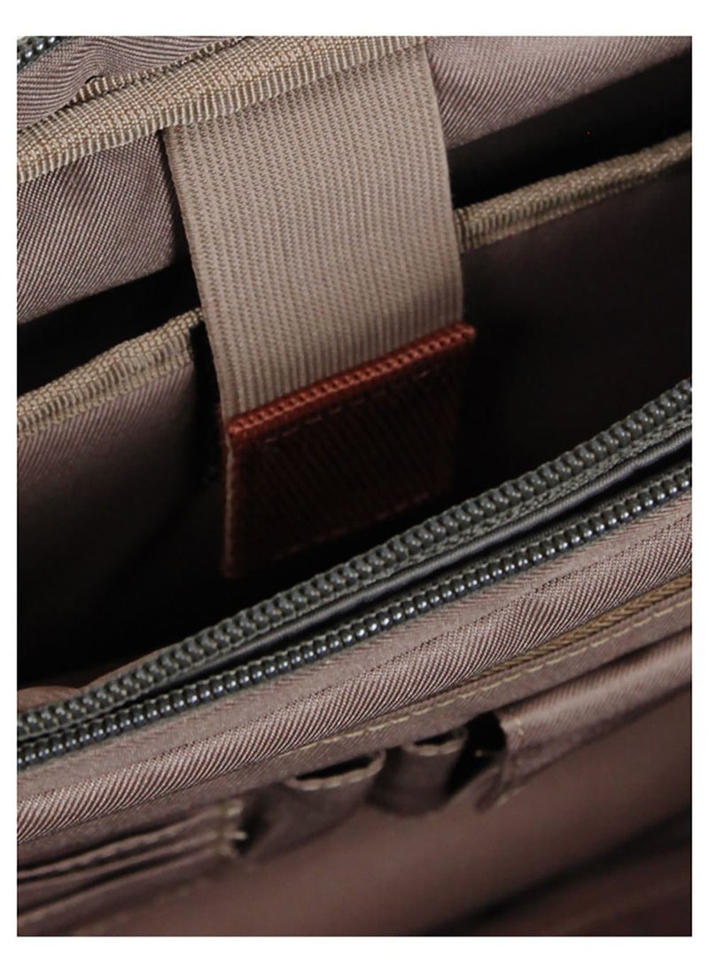 جامب NICE Portfolio Bag for 15.4 inch Laptop 2 Compartments Navy Blue  - Image 2