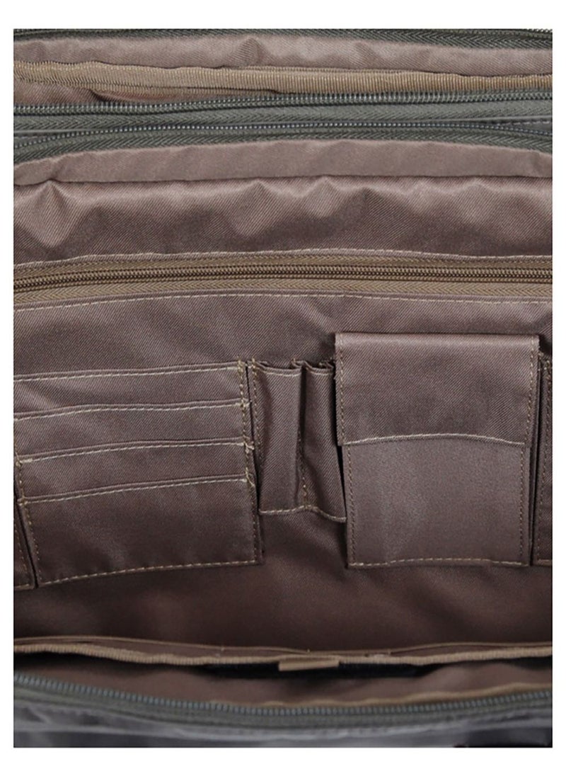 جامب NICE Portfolio Bag for 15.4 inch Laptop 2 Compartments Navy Blue  - Image 3