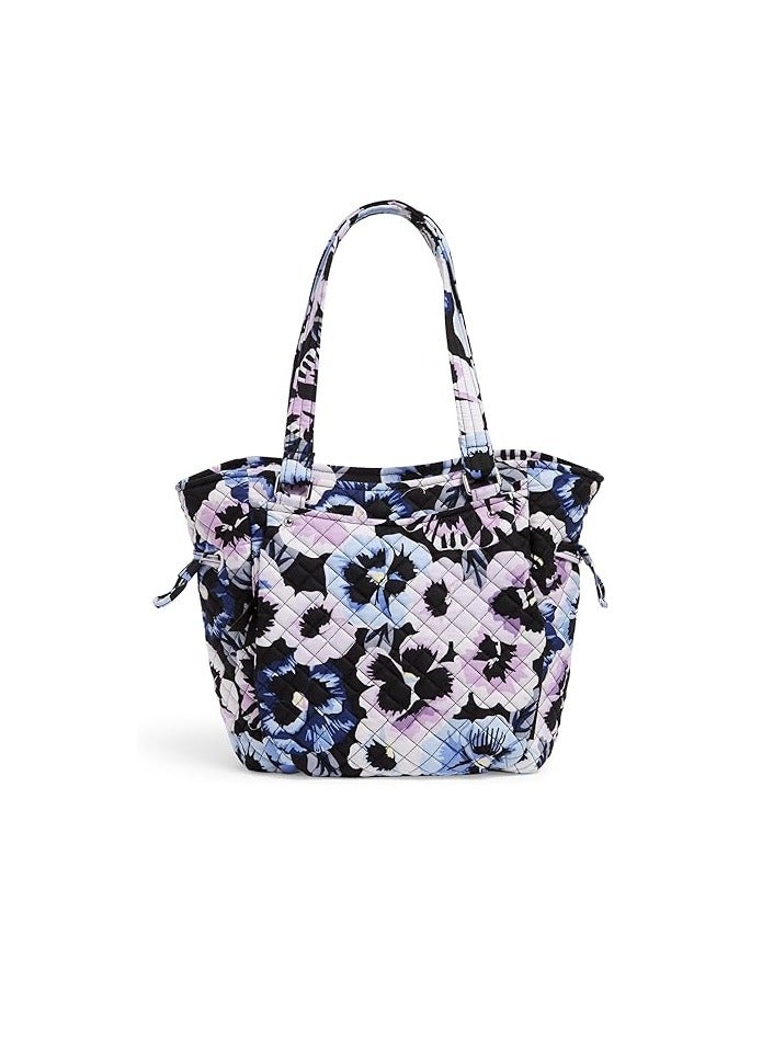 Vera Bradley Women's Recycled Cotton Glenna Satchel Purse Handbag - Image 1