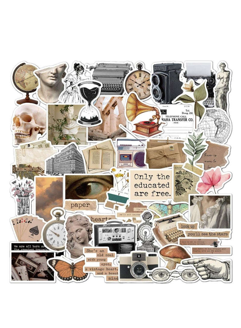 إسكدنيا حزمة مדبقات تصميم فاتحة 50 قطعة لللابتوب والزجاجات المياه والدياري والملفات الشخصية الورقية - Image 5