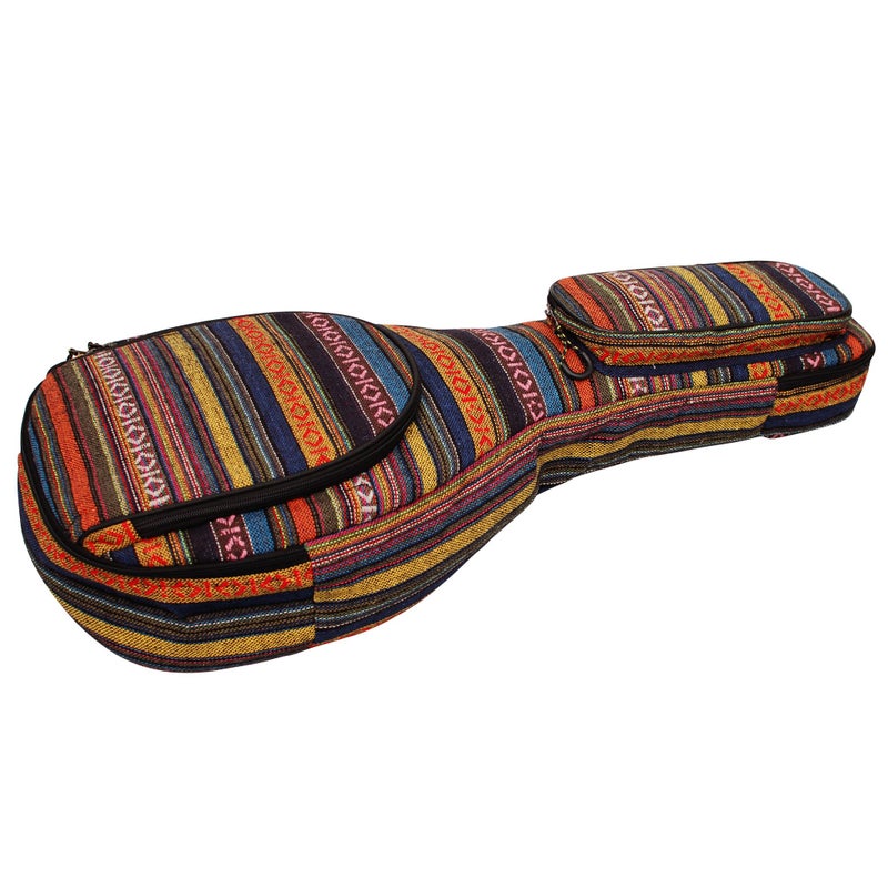 MUSIC FIRST Original Design 15mm Thick Padded Country Style A & F Style (Standard) Mandolin Gig Bag (Soft Case) Soft Mandolin Case. Fits Most A Mando. - Image 2
