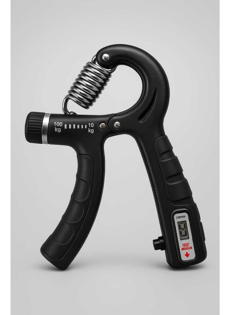 مقبض يد تمارين قابل للتعديل , قبضة يد , قوة الاصابع , الرياضة , جهاز تمارين - متعدد الالوان- قابله للتعديلمن قوه 10 الي قوه 100 - Image 1