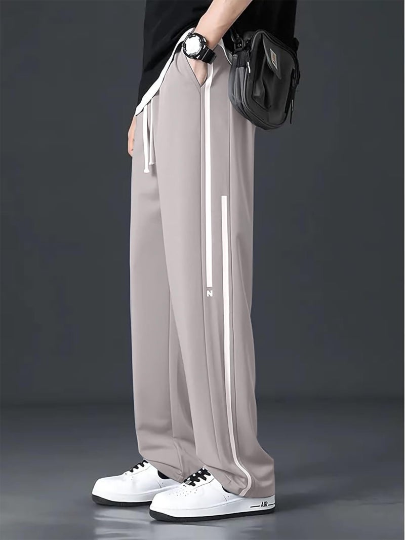 Mack Jonney Men Regular Mid Rise Plain Track Pant-MACK640547, Grey, 2XL - Image 5