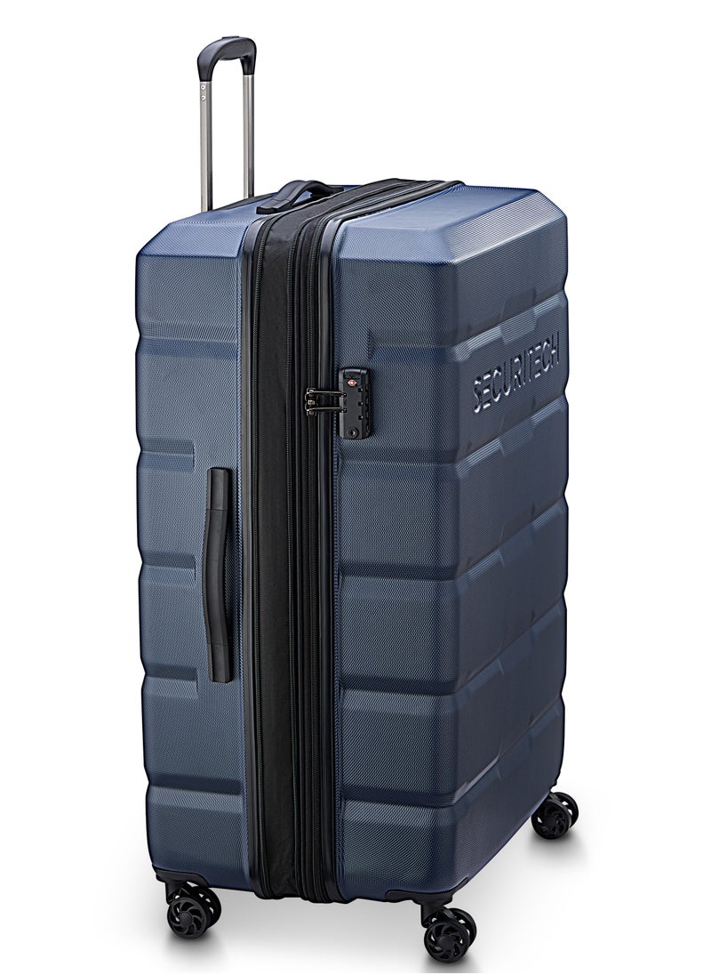 DELSEY - Securitech By Delsey Citadel Expendable Double wheel trolley 3pcs set (L+M+S) 55/70/82cm Navy Blue - Image 1