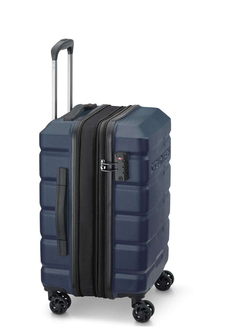 DELSEY - Securitech By Delsey Citadel Expendable Double wheel trolley 3pcs set (L+M+S) 55/70/82cm Navy Blue - Image 1