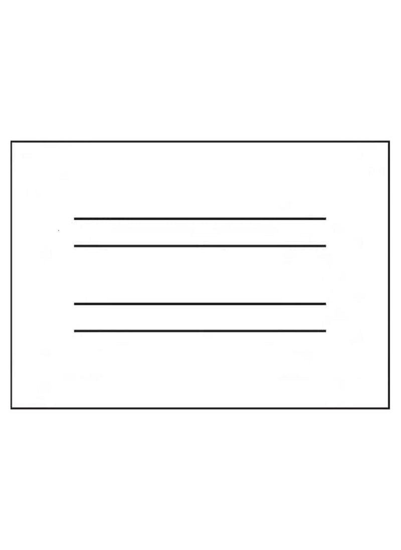 Mintra - Pack of 5 notebooks, Mintra stapled notebook, english ruling 40 sheets(multicolor, multi shapes) 5 pieces - Image 1