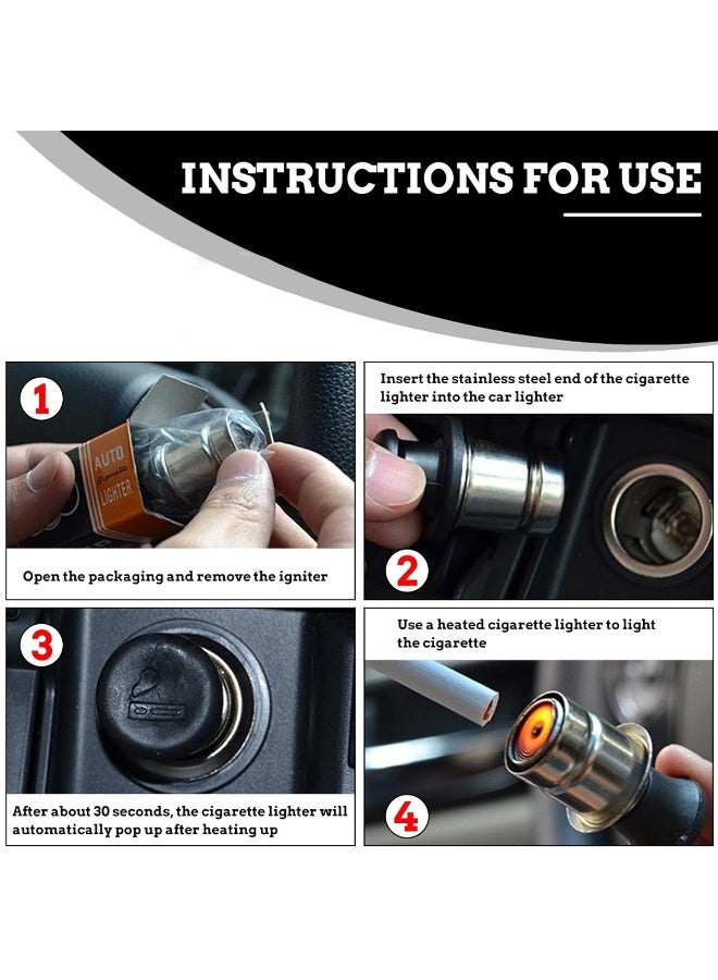 how to open cigarette lighter plug 12V with 1FT 16AWG Wire Leads, 15A Fuse, 2 Pack : Automotive How i fixed my loose