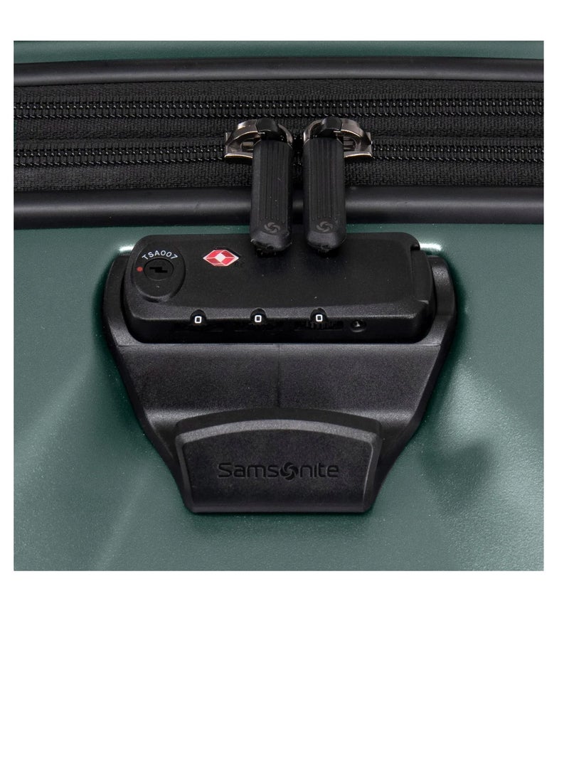 سامسونايت طقم أمتعة جرافتيك NXT ذو الجوانب الصلبة من قطعتين | لون أخضر زمردي - Image 4