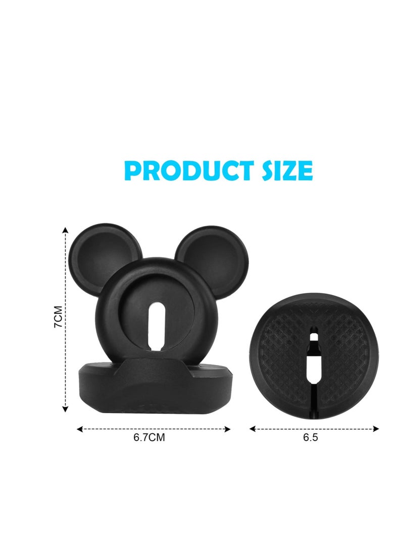 Captaintech For iWatch Charger Stand Compatible, Silicone Dock Holder, Desk Stand, Charging Station Dock Holder Compatible for All Apple Series Ultra/SE/8/7/6/5/4/3/2/1, Home/Office Use - Image 2