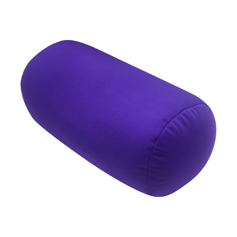 Comfortable Roll Pillow Round Cylinder Microbead Bolster Neck Back Support Roll Pillow Tube Pillow Cushie Pillows 12 X 7 Inch - Image 1