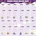 EOBOH 36PCS Mardi Gras Beads 12 Kinds Metallic Pendant Necklaces Gold Green Purple Unisex 33 Inch Fashion Jewelry - Image 4
