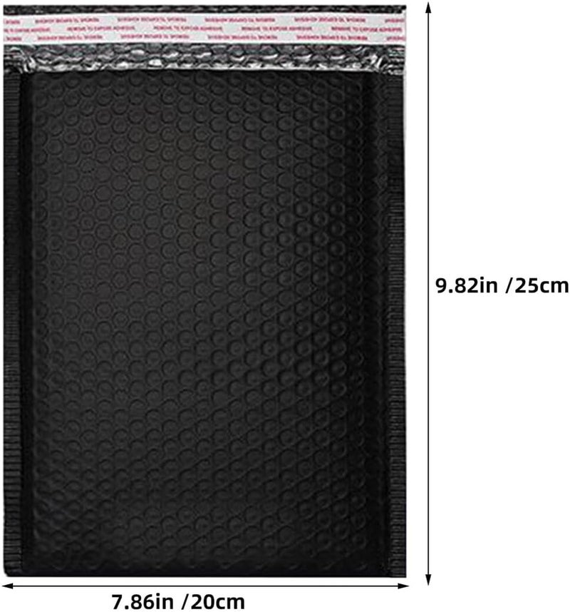 SUPVOX 50pcs Padded Bubble Mailers 20x25cm Pe Foam Packaging Bags with Self-seal Adhesive for Shipping Clothing Jewelry Small Business Supplies - Image 2