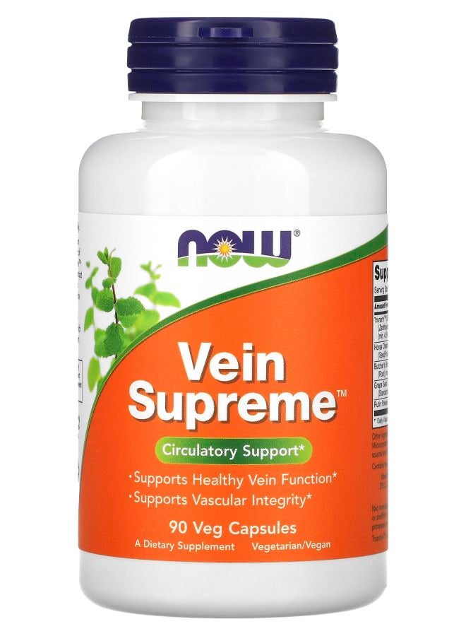 now Vein Supreme 90 Veg Capsules