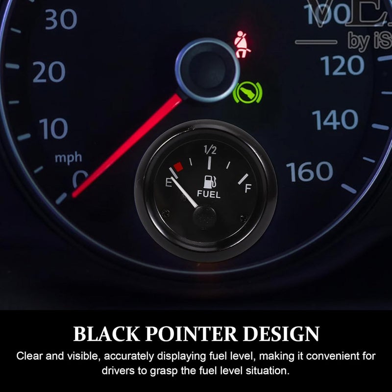 Hemobllo Automotive Fuel Gauge 12v Universal Car Fuel Level Indicator High-Brightness LED for Vehicle Replacement - Image 4