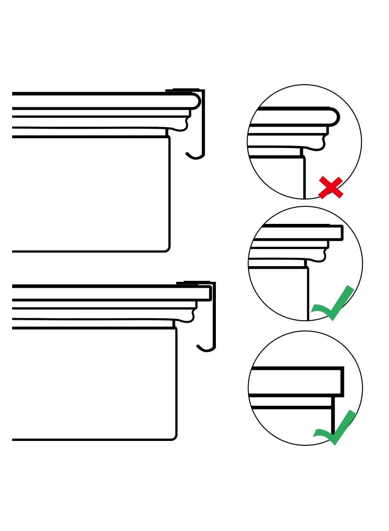 KASTWAVE 2 Pcs Handbag Purse Hanger Hook Alloy Durable Bag Hooks Backpack Hook Desktop Holders - Image 3