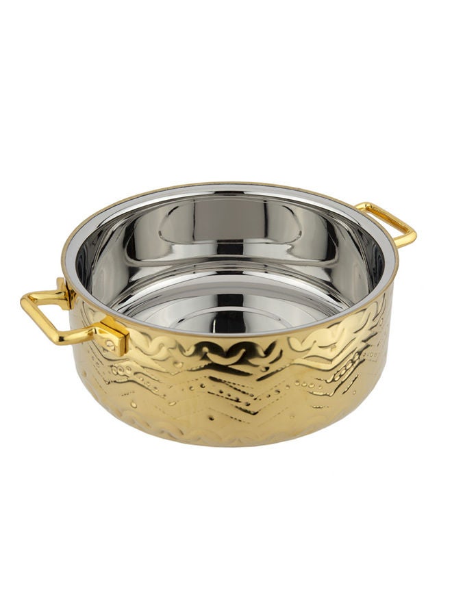 Alsaif ويجدان وعاء طهي ساخن غير قابل للصدأ سعة 6.5 لتر ذهبى - Image 3