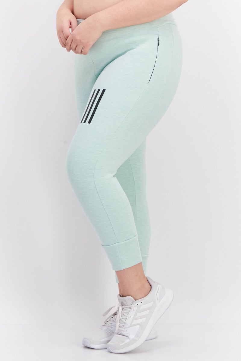 Adidas Women Sportswear Fit Outdoor Sweatpants, Mint Green  - Image 2