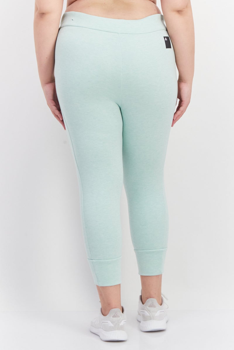 Adidas Women Sportswear Fit Outdoor Sweatpants, Mint Green  - Image 3