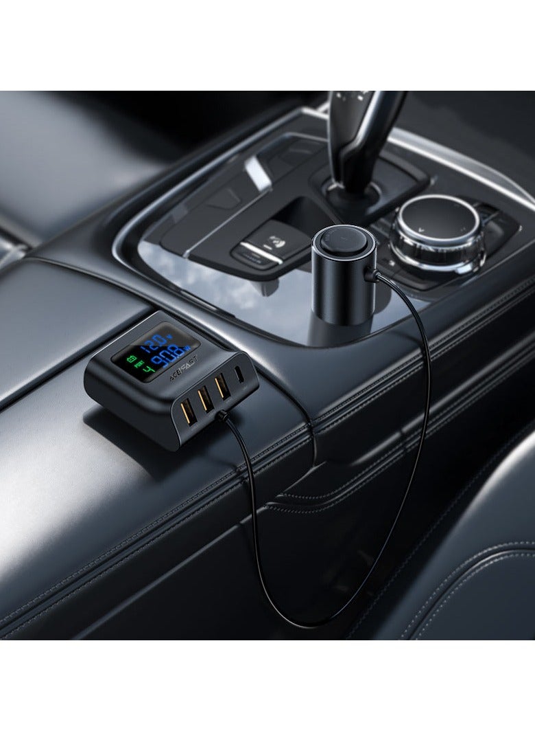 ACEFAST Fast Charge Car HUB Charger B8 (3xUSB-A+1xUSB-C) - Image 4