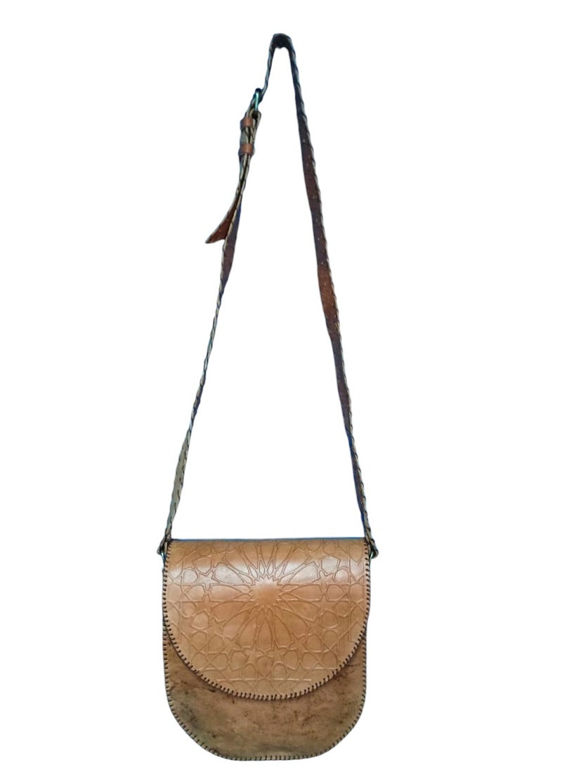 Sheer Fashionable Leather Crossbody Bag  - Image 2