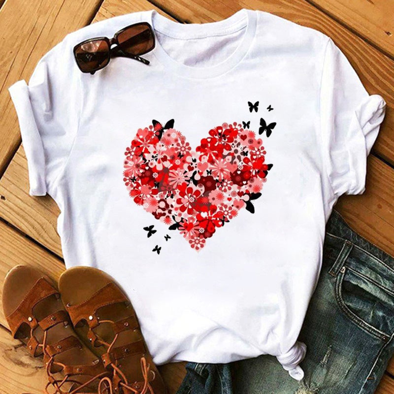 T-Shirt Independent Station Women's Short-Sleeved Wish Spot Temu Fashion - Image 1