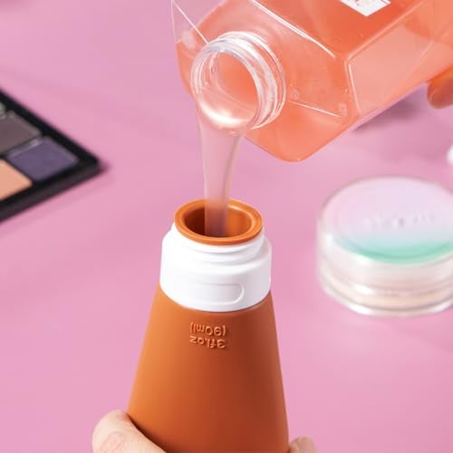 INSFIT Travel Bottles for Toiletries, TSA Approved 3oz Travel Size Toiletries, BPA Free Refillable Travel Toiletry Bottles Airplane Essentials for Shampoo Body Wash - Image 3