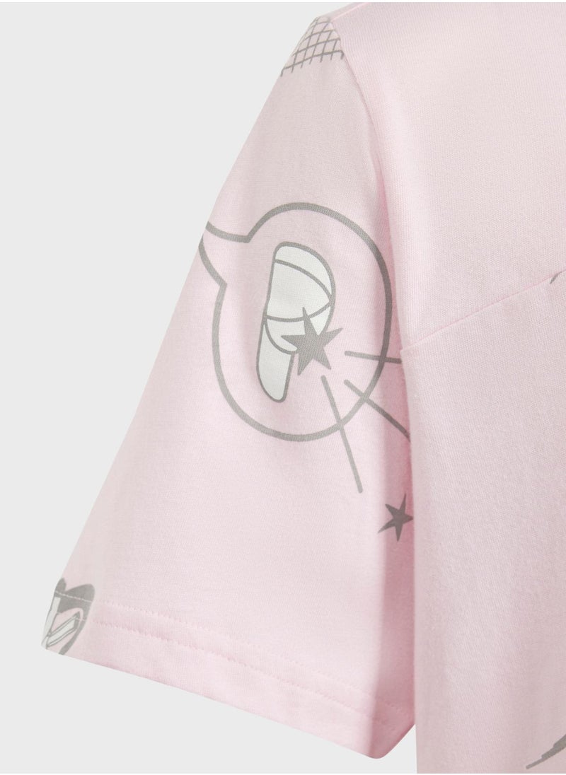 Adidas - Kids Brand Luv T-Shirt - Image 1