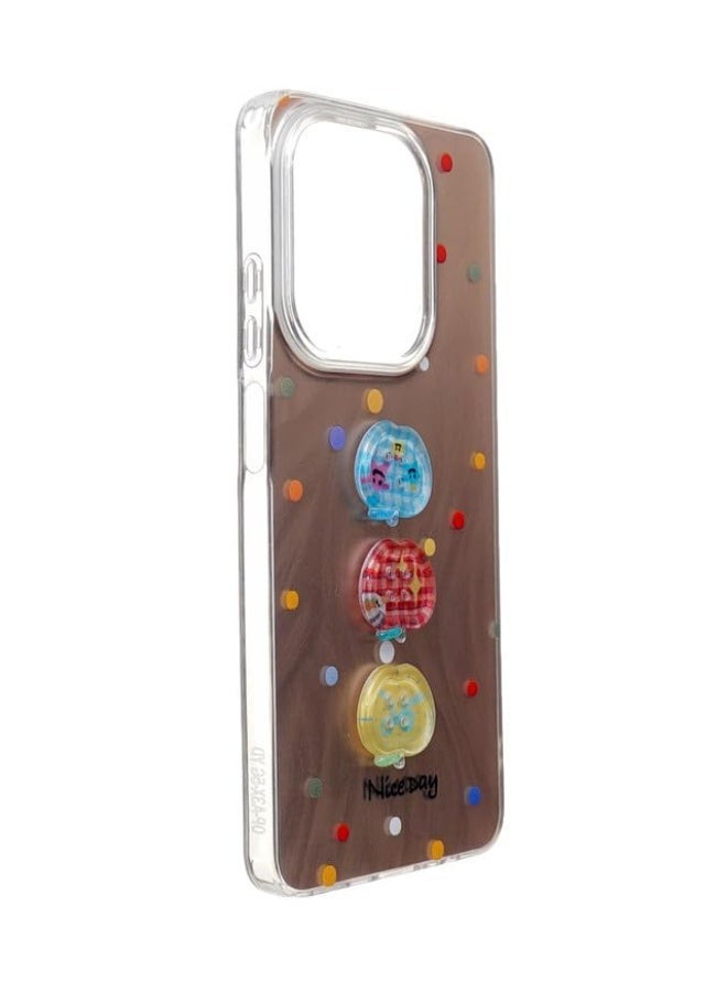 Plastic Back Cover For Oppo A3x, Multi Color - Image 3