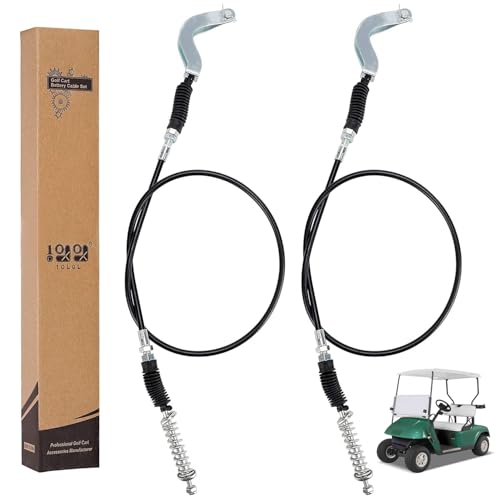 10L0L 72341-G01 Golf Cart Forward & Reverse Transmission Shift Cable for 1996-2001 EZGO TXT/ST350/ST480 /Workhorse/Refresher, OEM# 72341G01, 50.5" Long (2 Packs) - Image 1