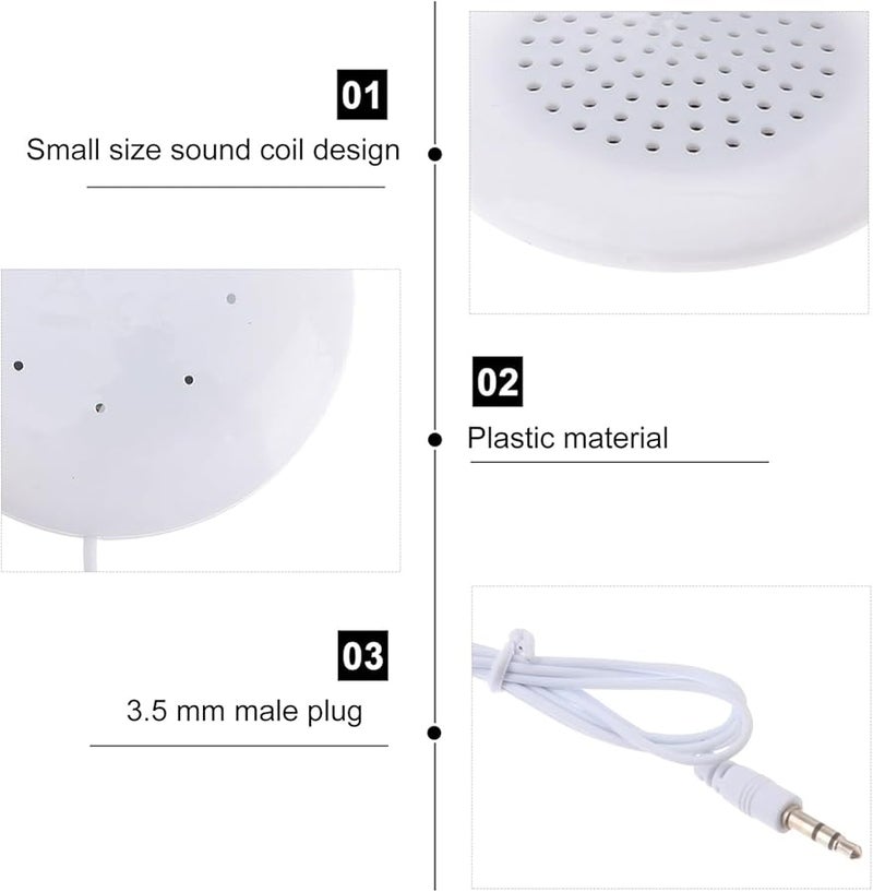 Mini Pillow Side Speaker For Sleep Under Pillow With 3 5mm Jack - Image 5