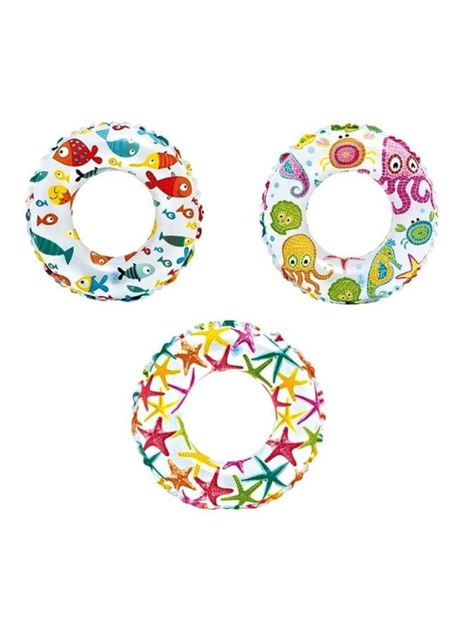 INTEX 3-Piece Printed Pool Floating Rings Set 59241NP - Image 1