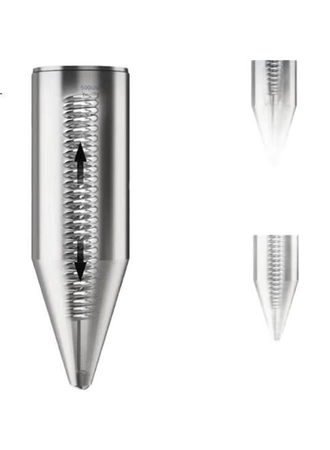 Deli S01 Gel Pen, 0.5Mm Bullet Tip, Classic Office Retractable Pen, S01 Upgraded Large Capacity Long-Lasting, Red, 12 Pens/Box, 33388S - Image 1