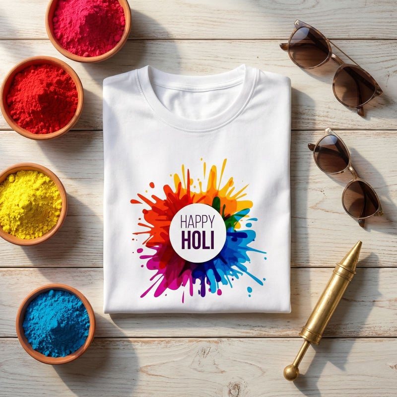 Madhoor Holi T-Shirt Kids - Image 3