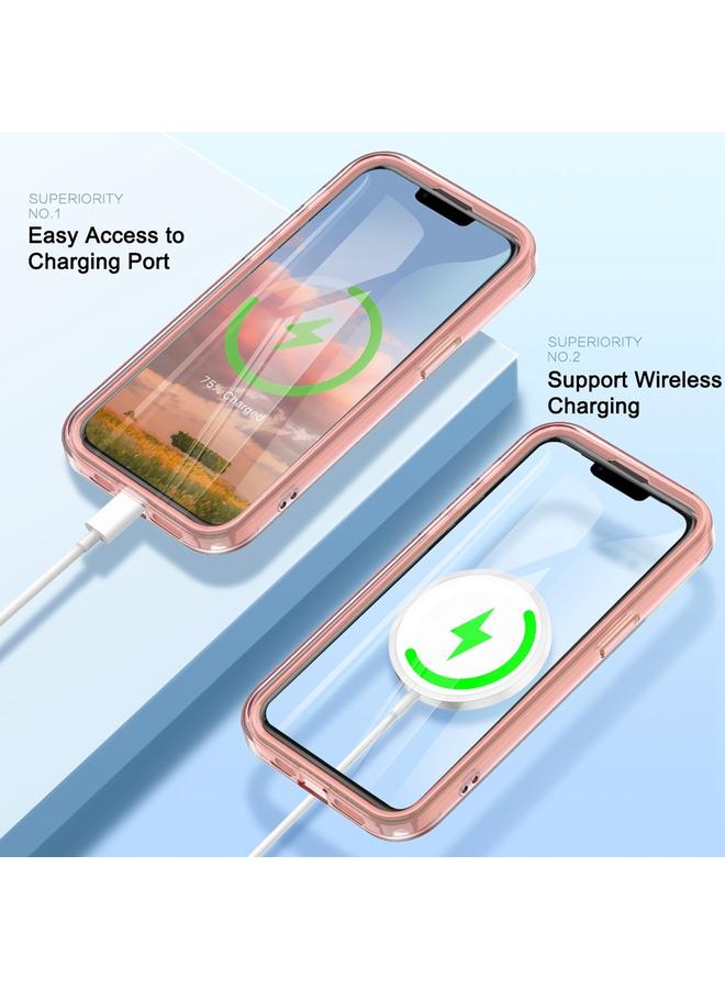 S-TOP Case For iPhone 13 Pro Max Colorful MagSafe Magnetic PC Hybrid TPU Phone Case - Image 2