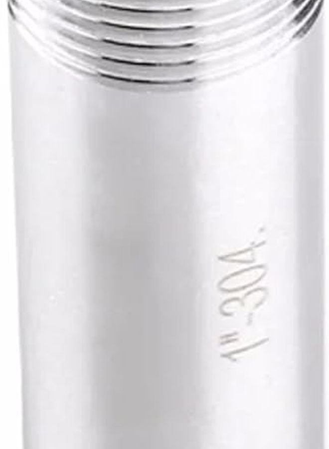 Stainless Steel SS304 Single Head Male Threaded Pipe Fitting Adapter 100mm Length - Image 5